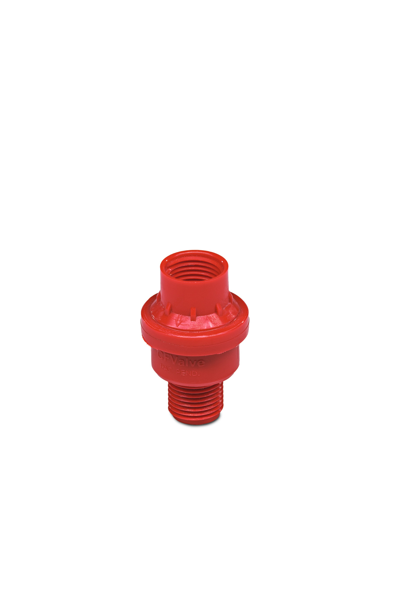 Soupape de pression, rouge