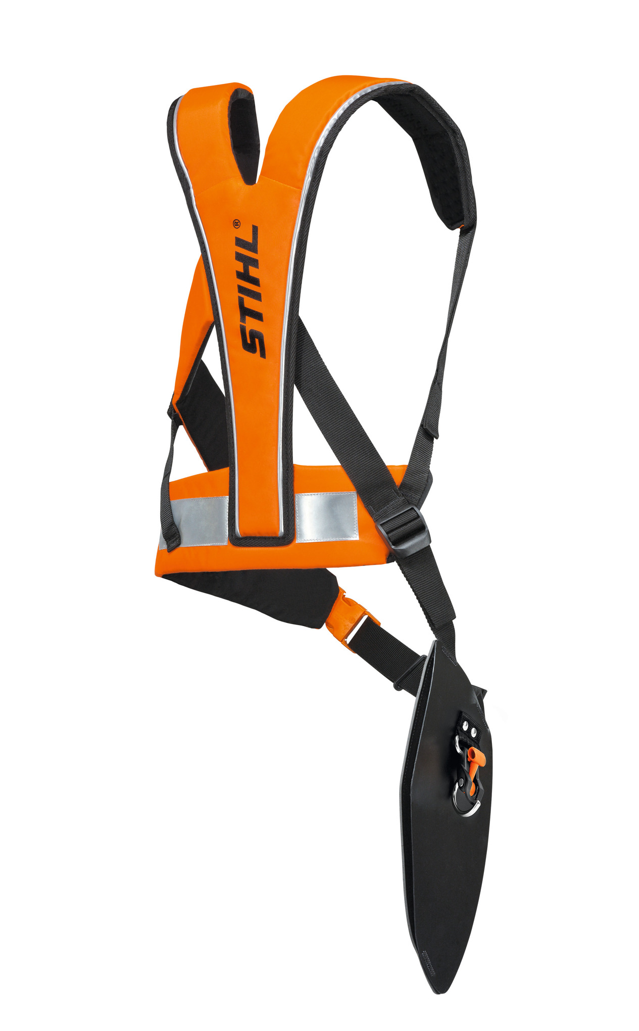 Harnais universel ADVANCE PLUS, orange fluorescent