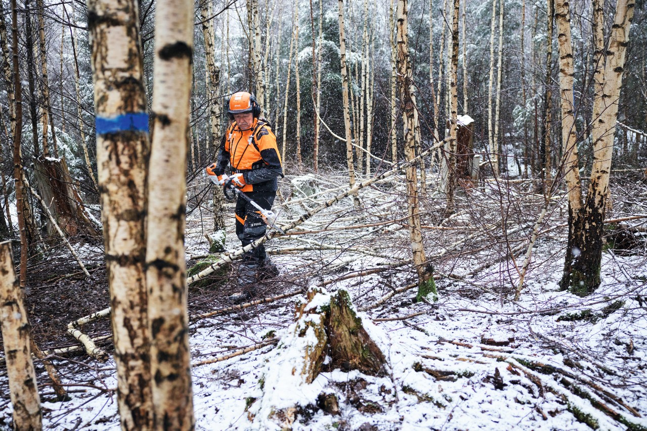 STIHl HTA 150 en action