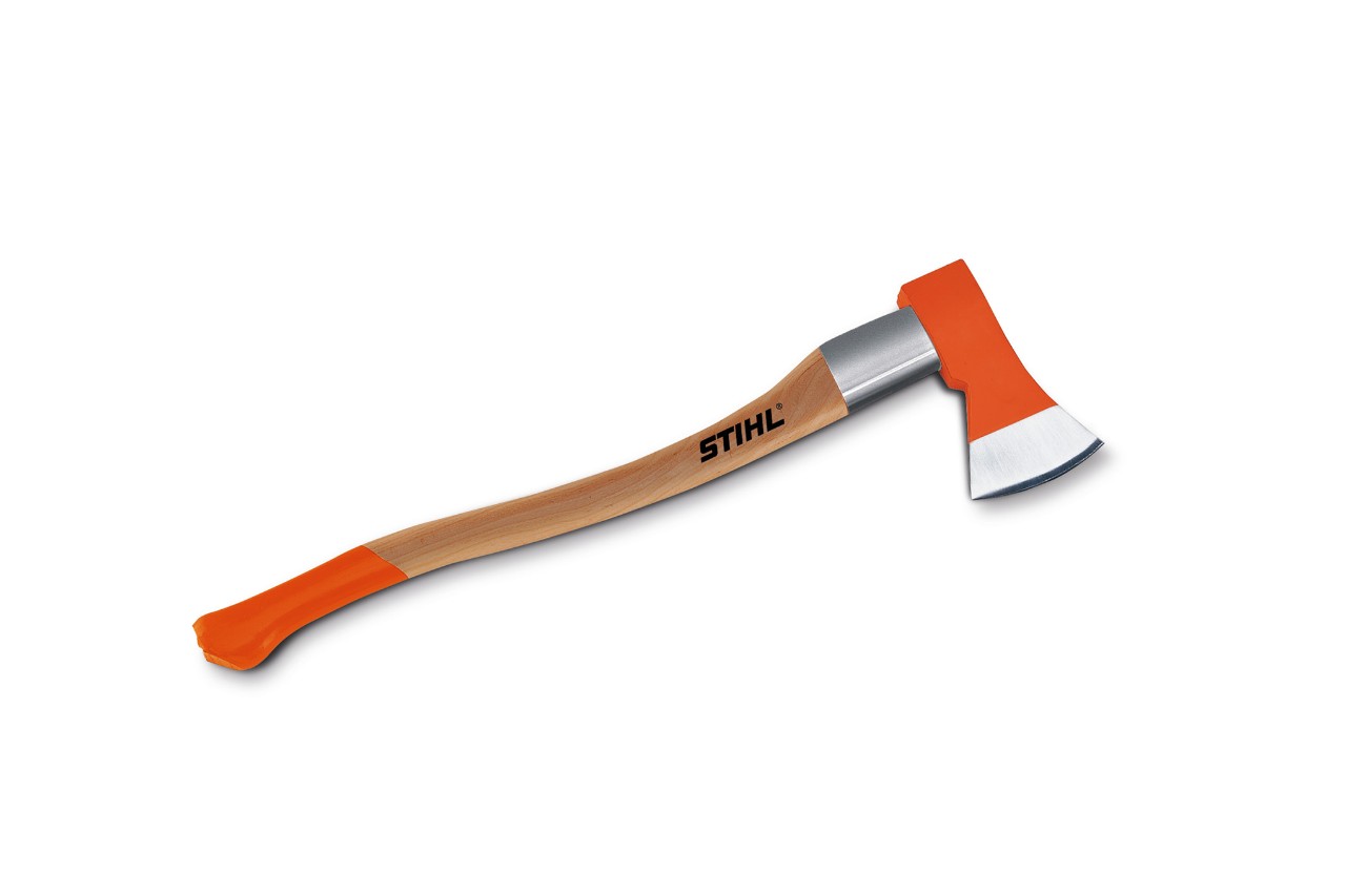 Hache STIHL AX 16 sur fond blanc