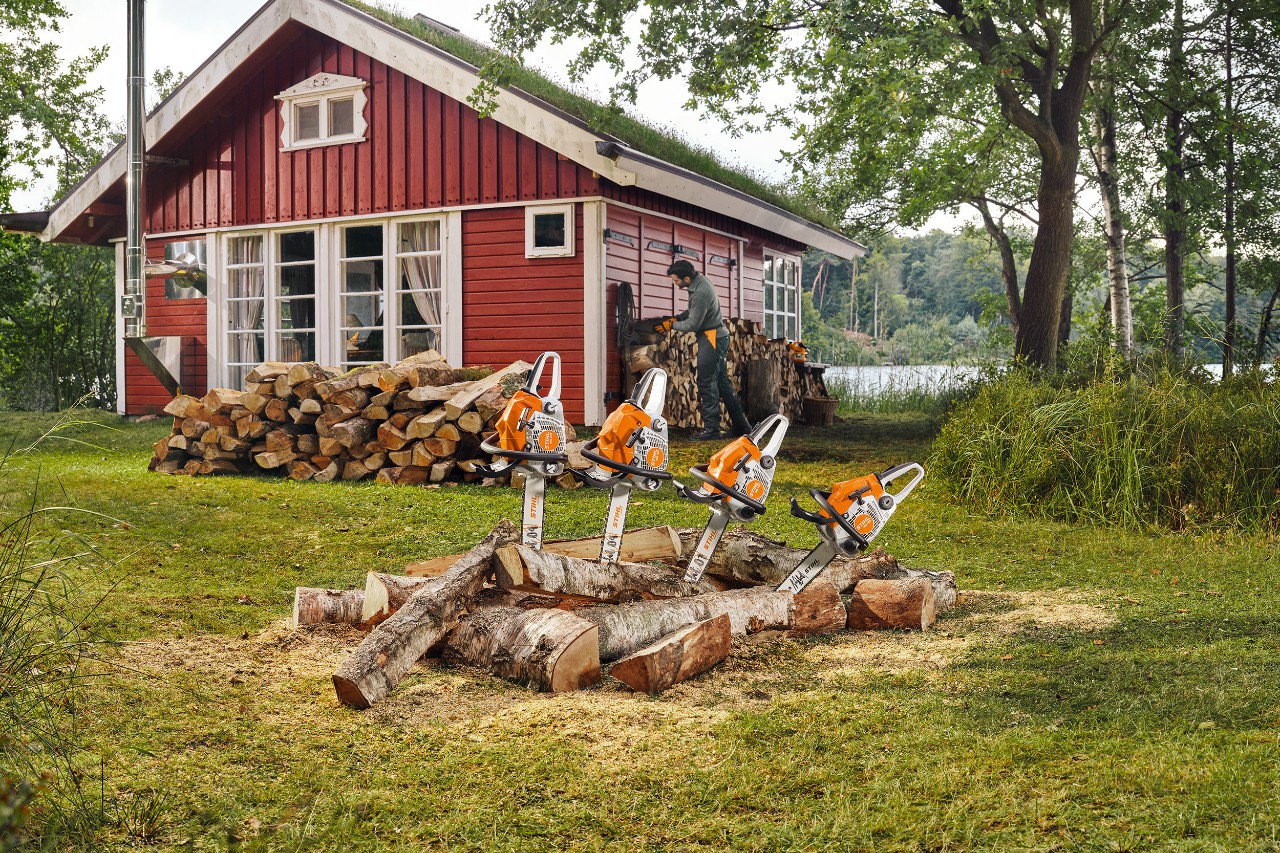 STIHL MS 162 in azione