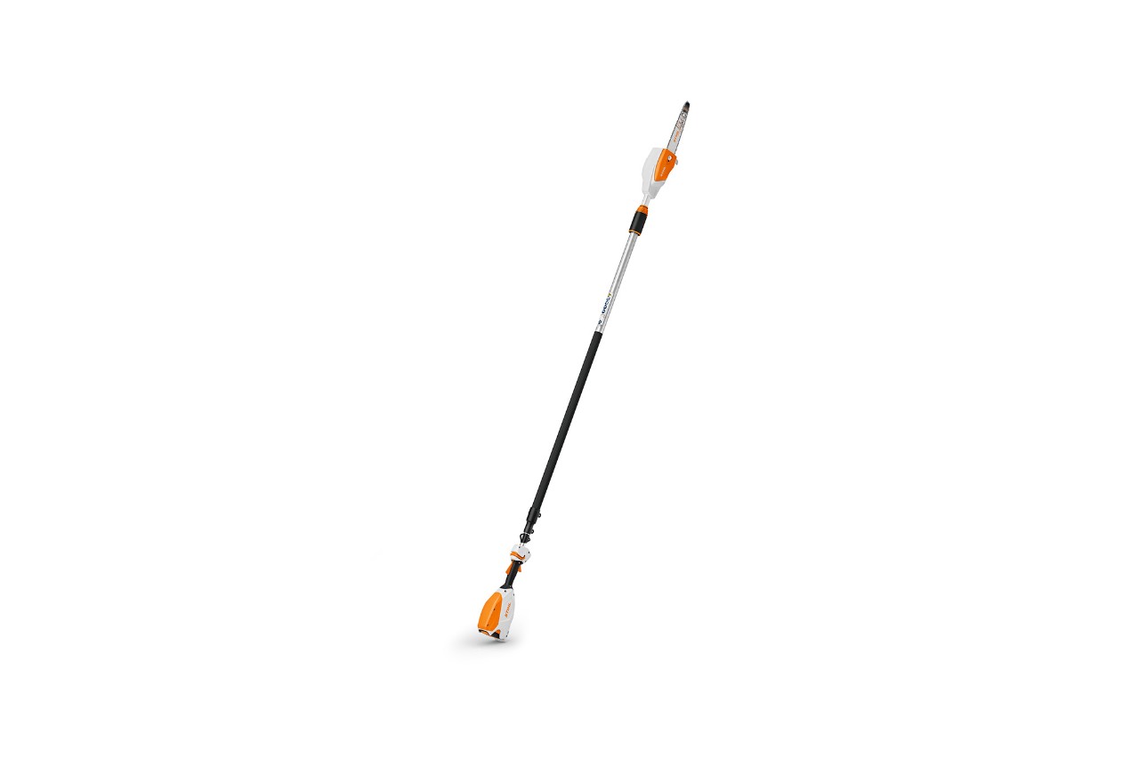 Sramatore telescopico a batteria STIHL HTA 86 del sistema AP